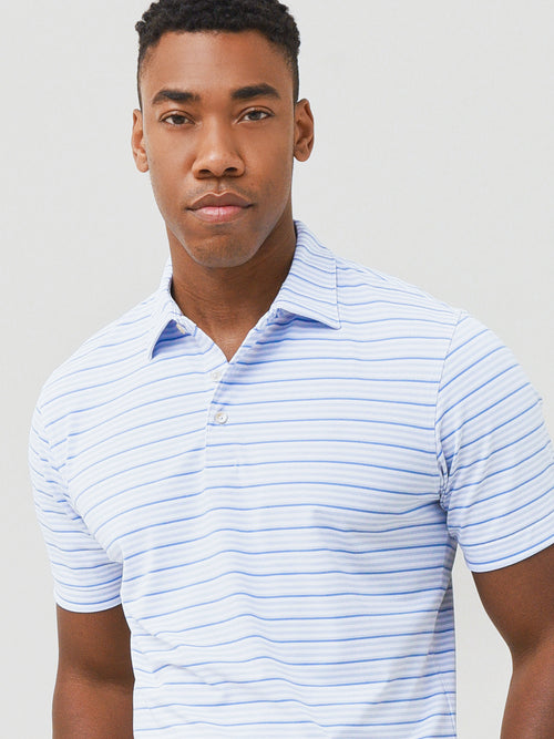 Peter Millar Crown Sport Men's Colonial Performance Mesh Polo