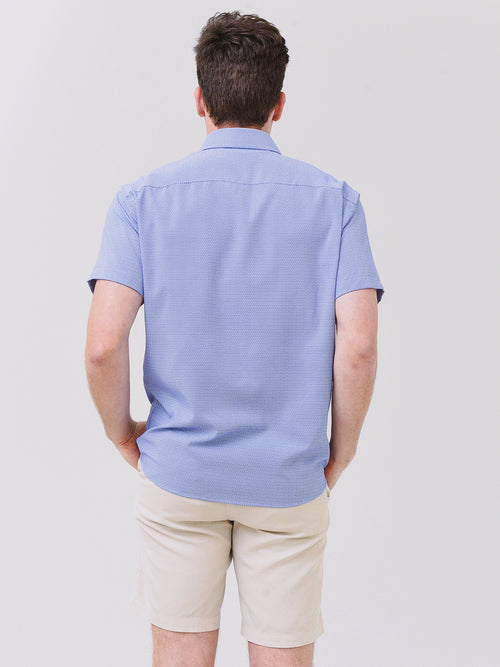 Peter Millar Crown Sport Men's Coryell Performance Poplin Sport Shirt