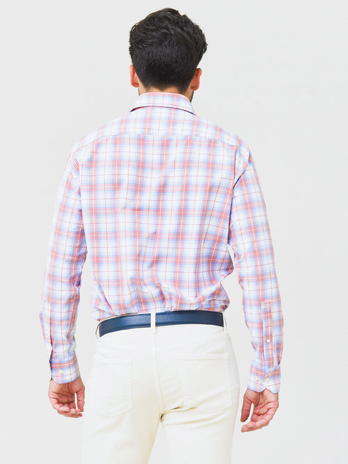 Peter Millar Crown Crafted Men's Oscar Performance Poplin Sport Shirt