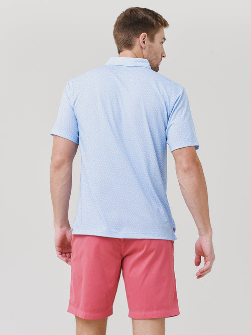 Peter Millar Seaside Men's Drirelease® Natural Touch Floats Polo