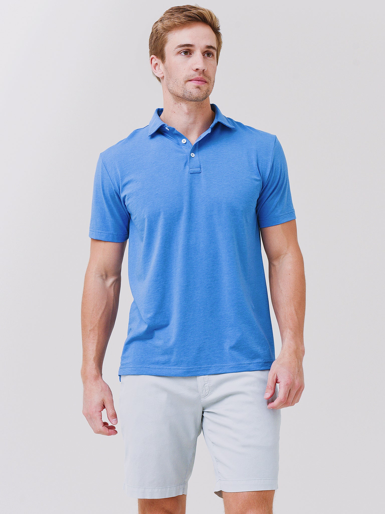 Peter Millar Crown Men's Crest Short Sleeve Polo - Saint Bernard