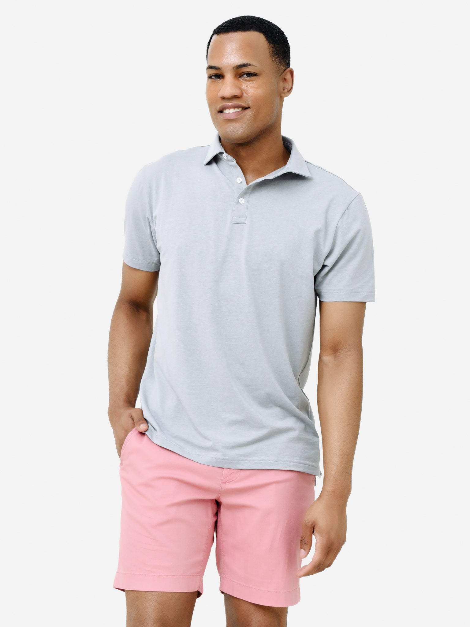 Peter Millar Crown Men's Crest Short Sleeve Polo - Saint Bernard