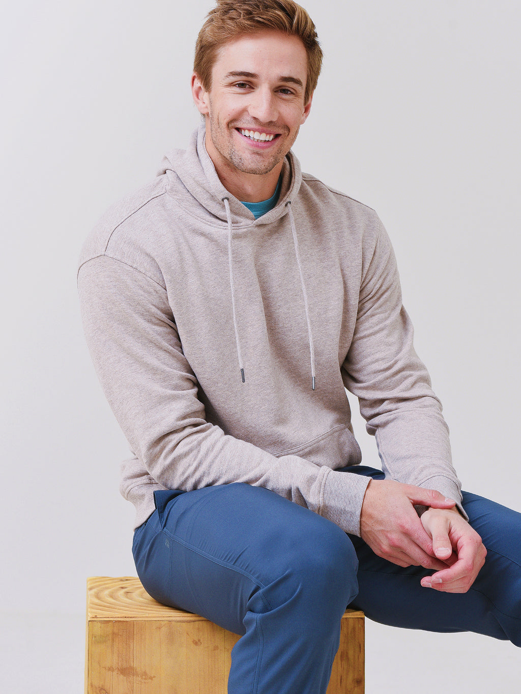 Peter Millar Crown Men's Lava Wash Hoodie - Saint Bernard