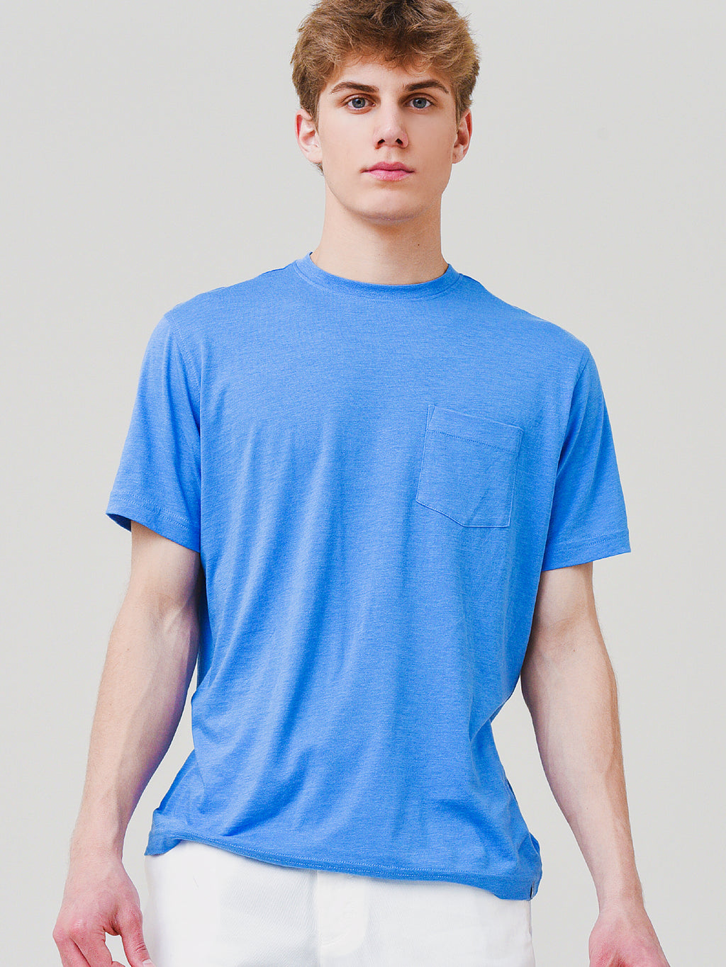Peter Millar Seaside Men's Summer Soft Pocket Tee - Saint Bernard