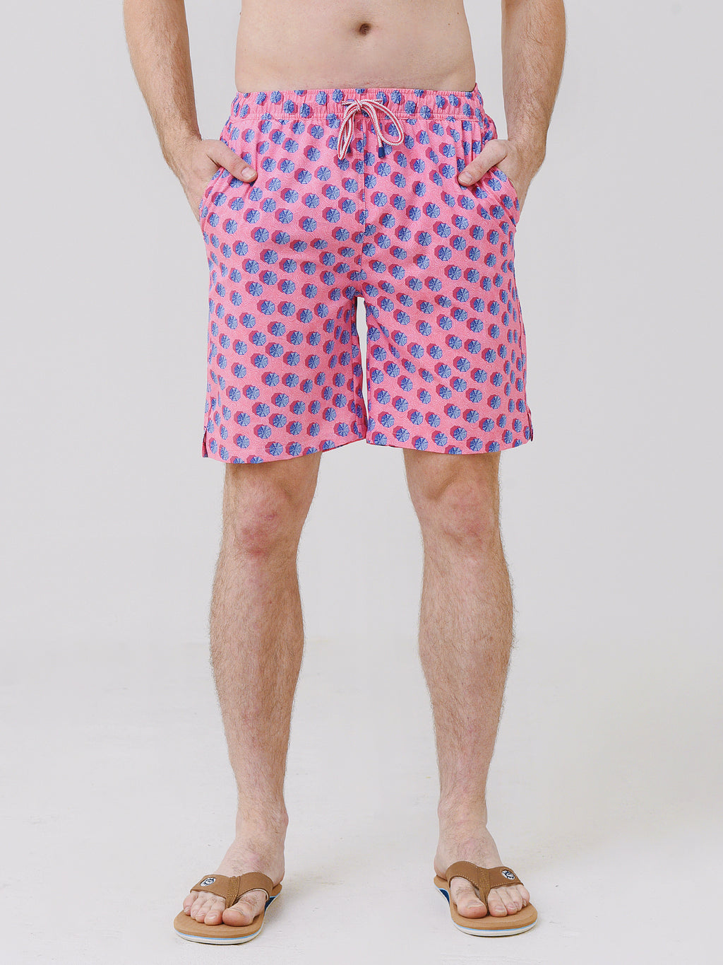 Peter Millar Seaside Men's Ocean City Swim Trunk - Saint Bernard