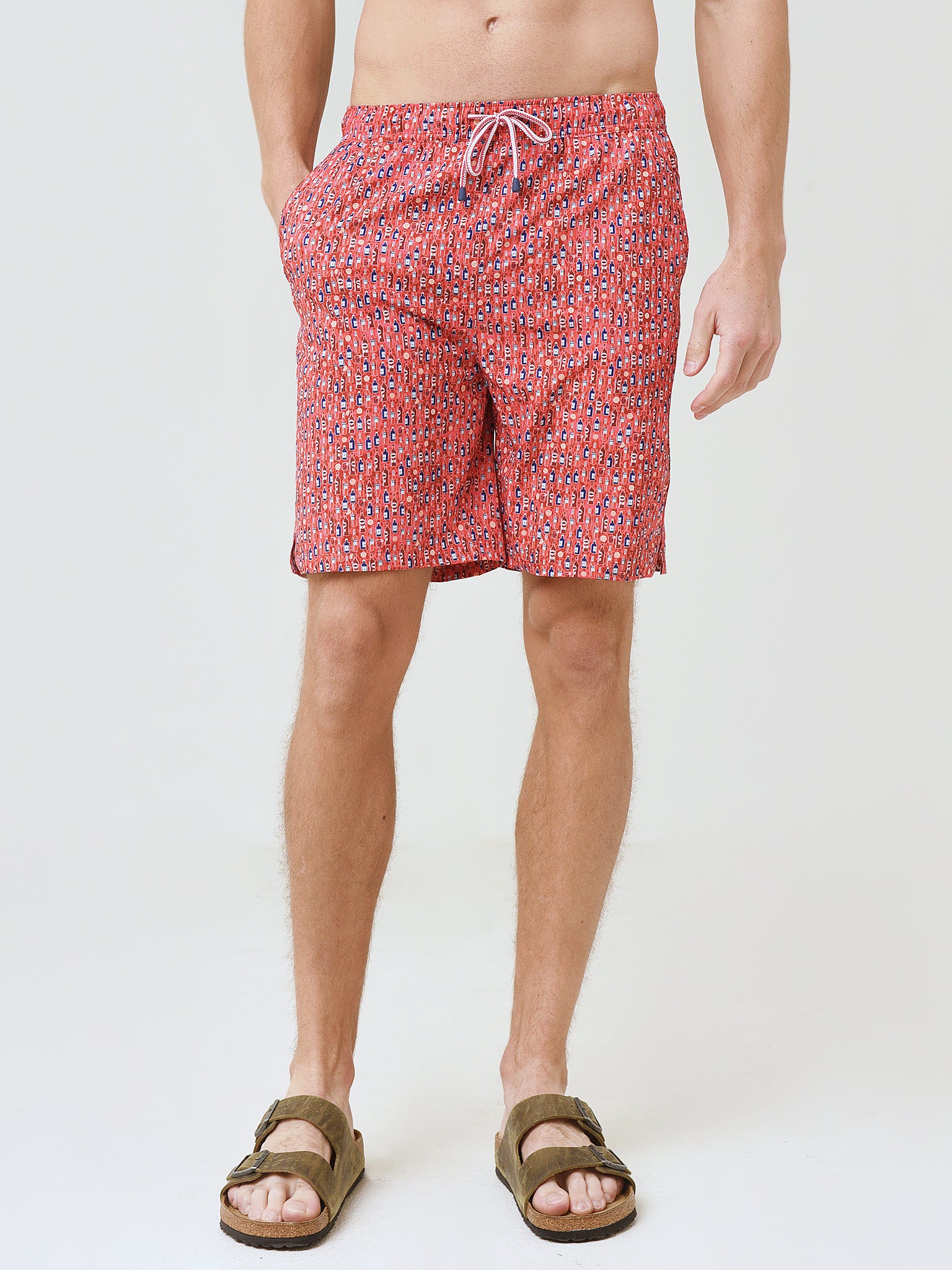 Peter Millar Seaside Men's Aperitif Swim Trunk - Saint Bernard