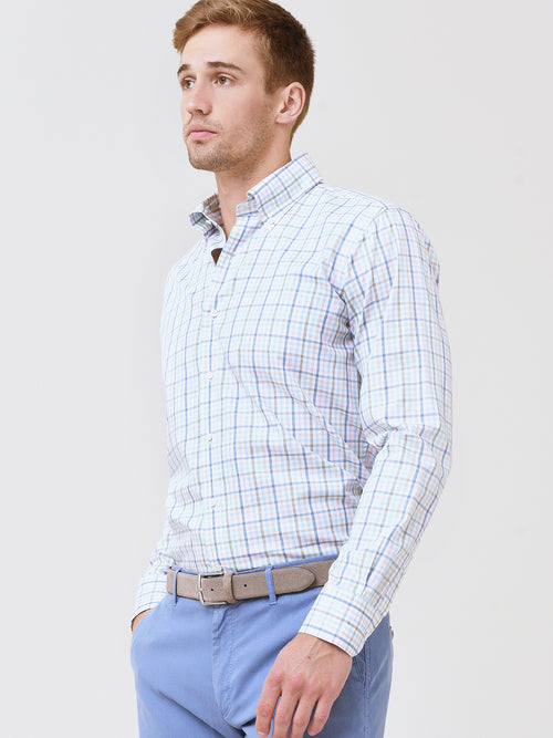 Peter Millar Collection Men's Sands Cotton Sport Shirt