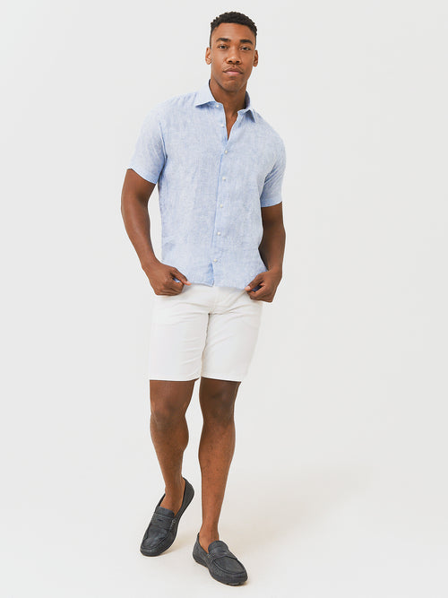 Peter Millar Collection Men's Coastline Linen Sport Shirt