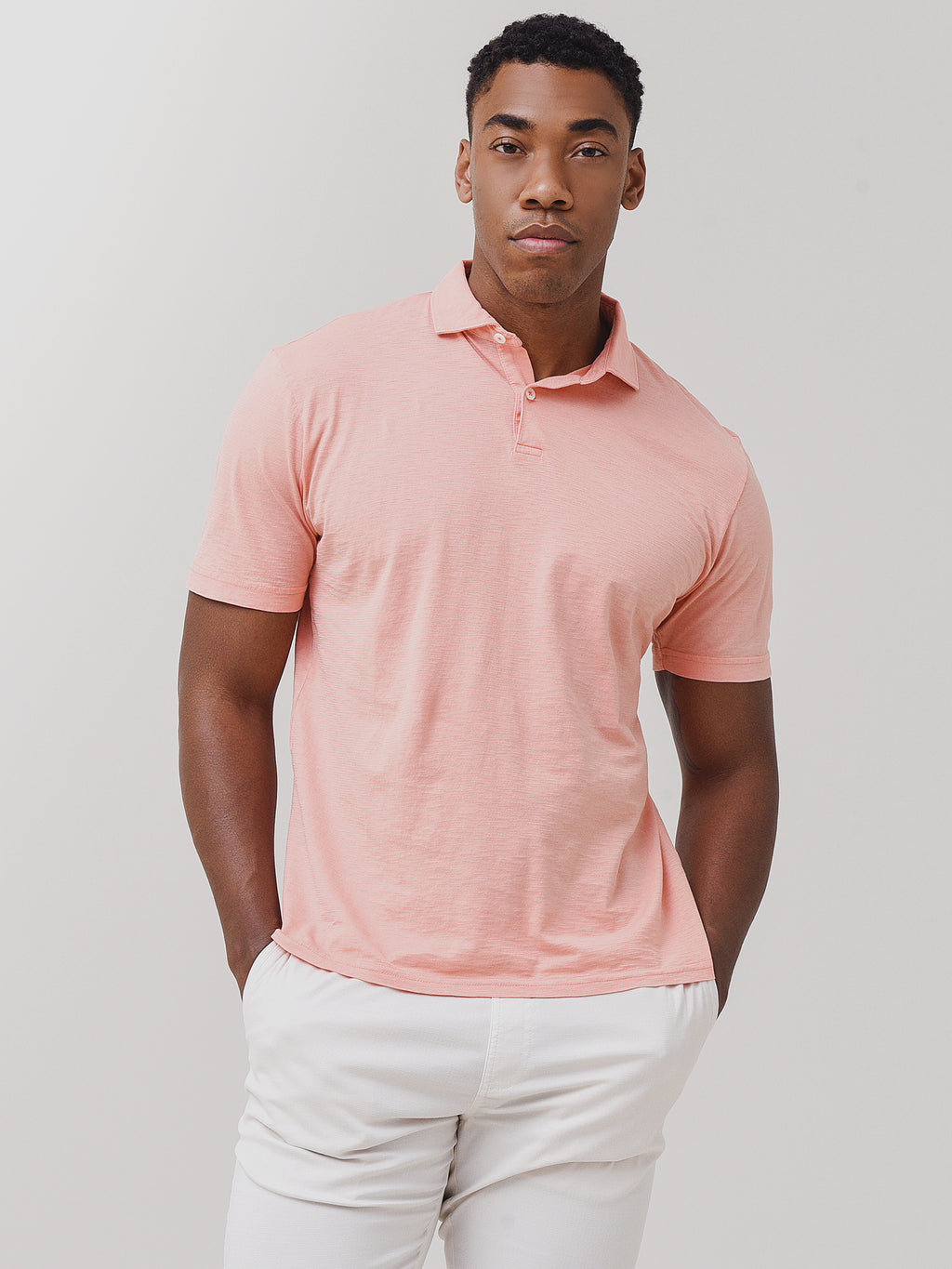 Peter Millar Collection Men's Journeyman Short Sleeve Polo - Saint Bernard