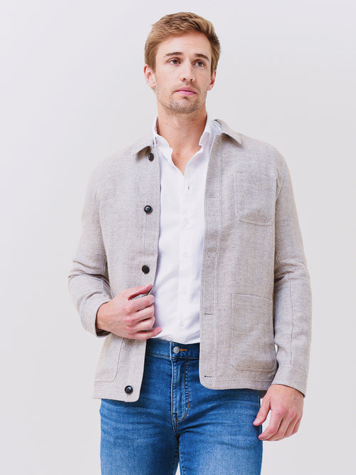 Peter Millar Collection Men's Summer Strasse Chore Coat