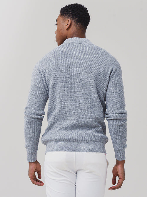 Peter Millar Crown Men's Kitts Twisted Quarter-Zip