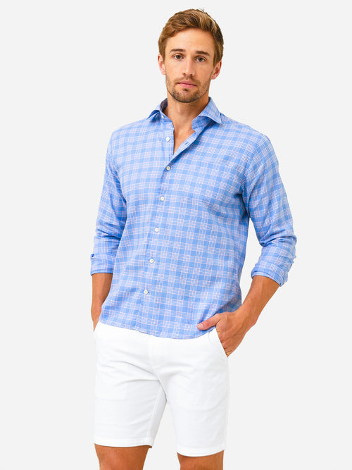 Peter Millar Crown Men's Clayton Summer Soft Cotton Sport Shirt