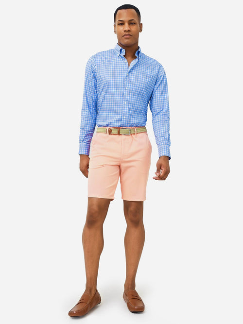 Peter Millar Crown Men's Wilson Crown Lite Cotton-Stretch Sport Shirt