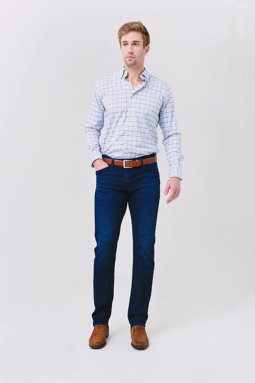 Peter Millar Crown Men's Harden Crown Lite Cotton-Stretch Sport Shirt