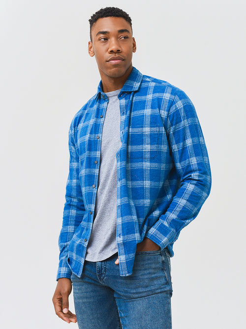 Peter Millar Seaside Men's Larimer Knit Button-Down Shirt