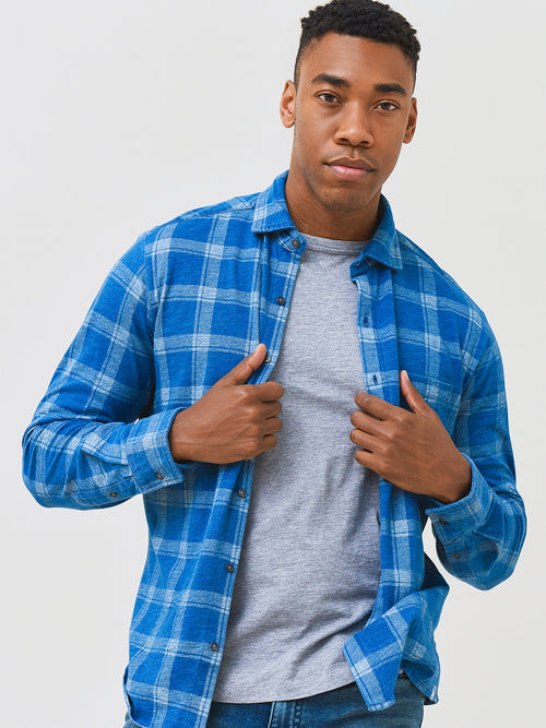 Peter Millar Seaside Men's Larimer Knit Button-Down Shirt