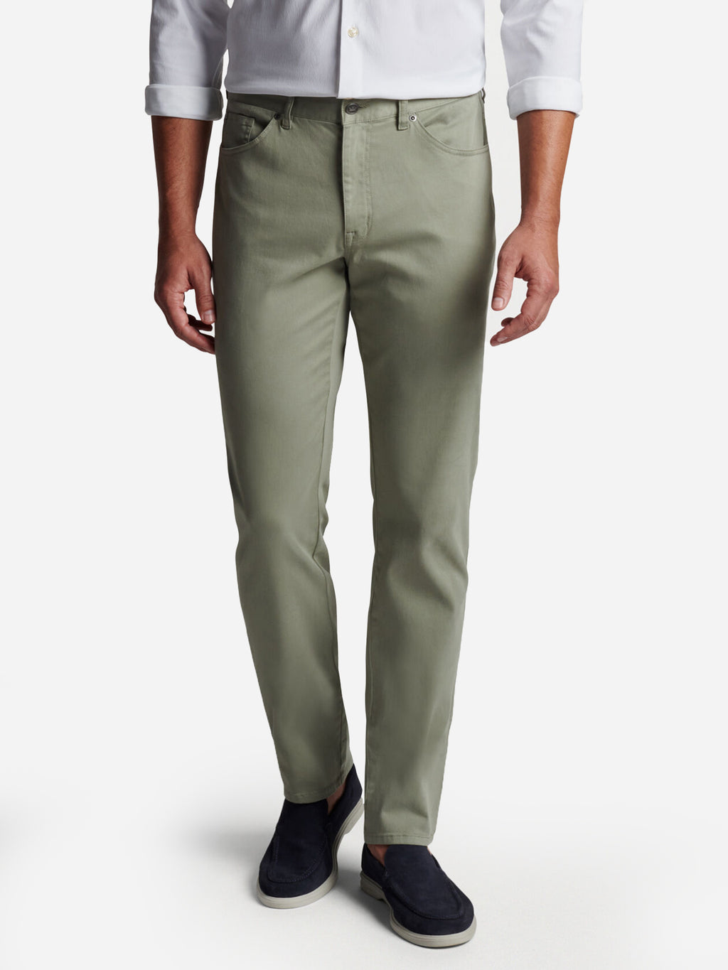 Peter Millar Crown Men's Ultimate Sateen Five-Pocket Pant - Saint Bernard