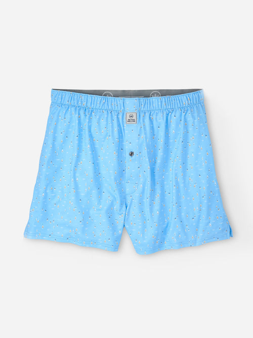 Peter Millar Crown Sport Men's Sailing Away Performance Boxer Short