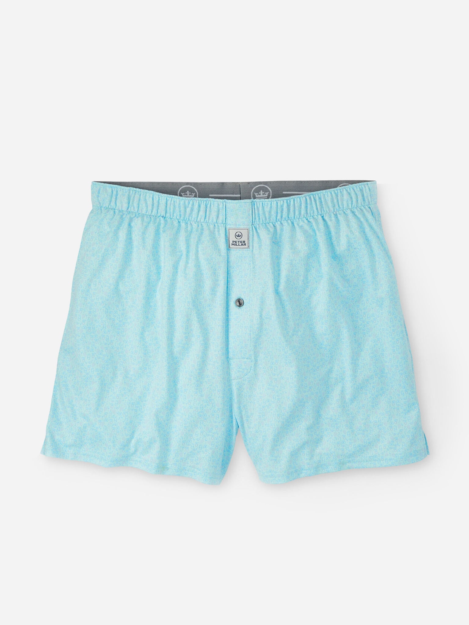 Peter Millar Crown Sport Men's Dazed And Transfused Performance Boxer ...