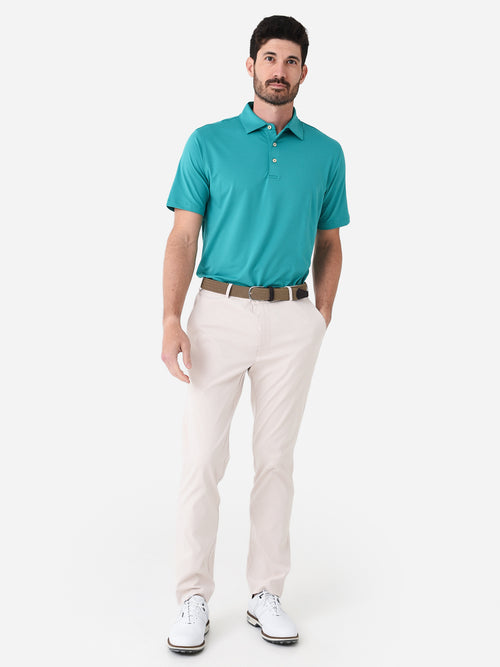 Peter Millar Crown Sport Men's Solid Performance Jersey Polo