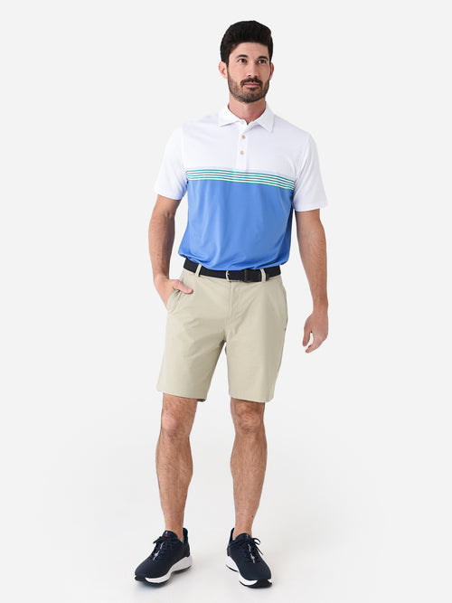 Peter Millar Crown Sport Men's Harris Performance Jersey Polo