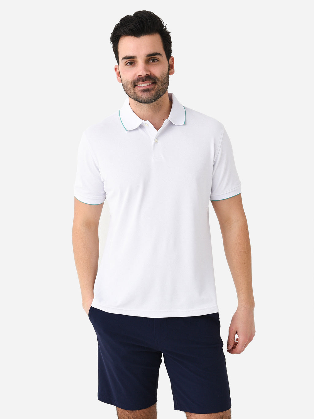 Peter Millar Active Men's Volley Performance Piqué Polo - Saint Bernard