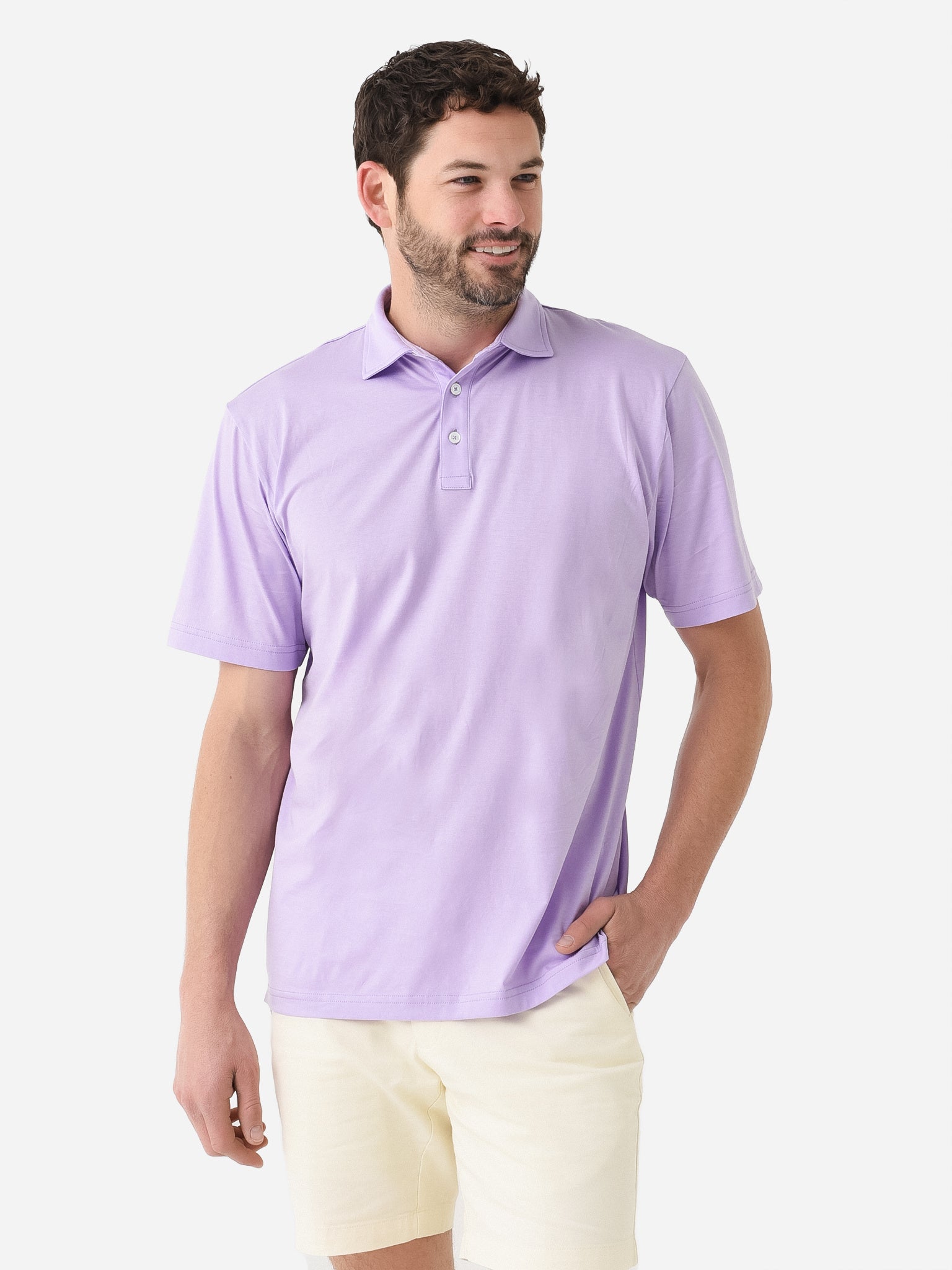 Peter Millar Crown Men's Pilot Mill Polo - Saint Bernard