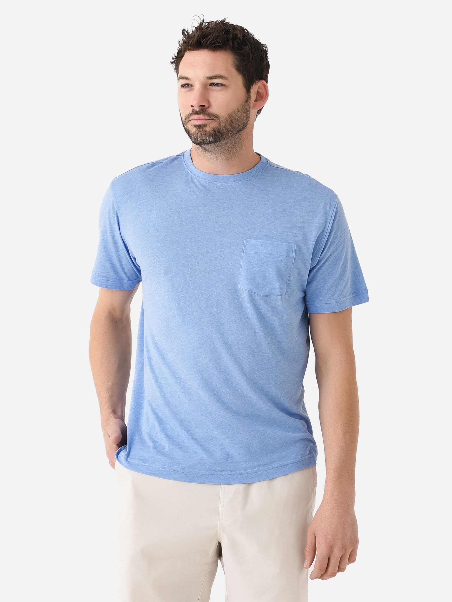 Peter Millar Seaside Men's Seaside Pocket Tee - Saint Bernard