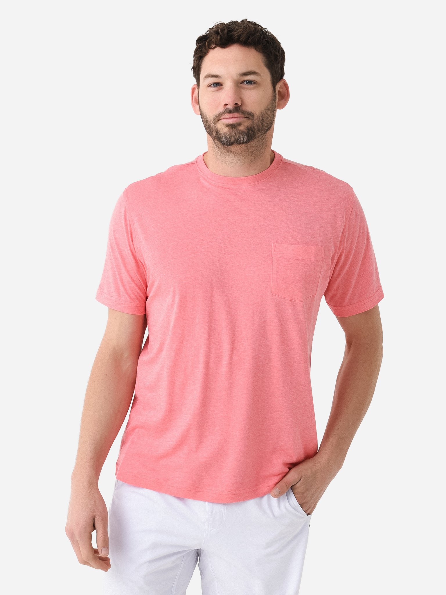Peter Millar Seaside Men's Seaside Pocket Tee - Saint Bernard