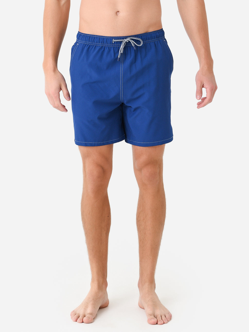 Peter Millar Crown Men's Solid Swim Trunk - Saint Bernard