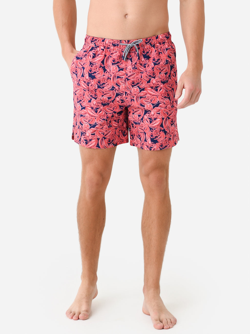 Peter Millar Crown Men's Lobstah Bake Swim Trunk - Saint Bernard