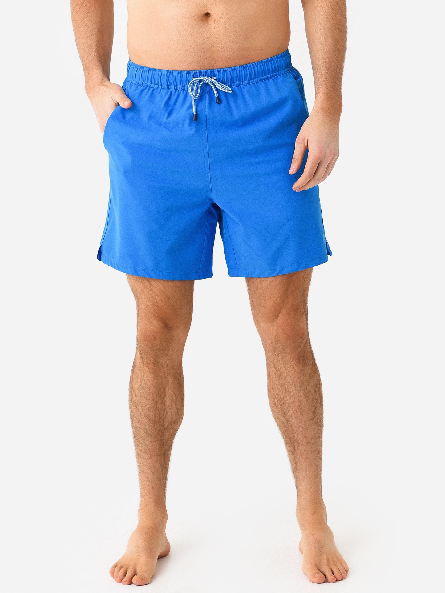 Peter Millar Crown Men's Sport Fishing Magic Print Swim Trunk - Saint Bernard