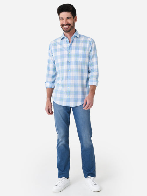 Peter Millar Crown Men's Rosemont Summer Soft Cotton Sport Shirt