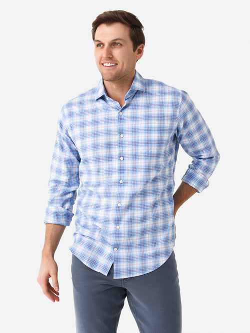 Peter Millar Crown Men's Wester Summer Soft Cotton Sport Shirt