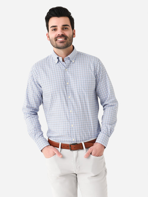 Peter Millar Crown Men's Eddings Cotton-Stretch Sport Shirt