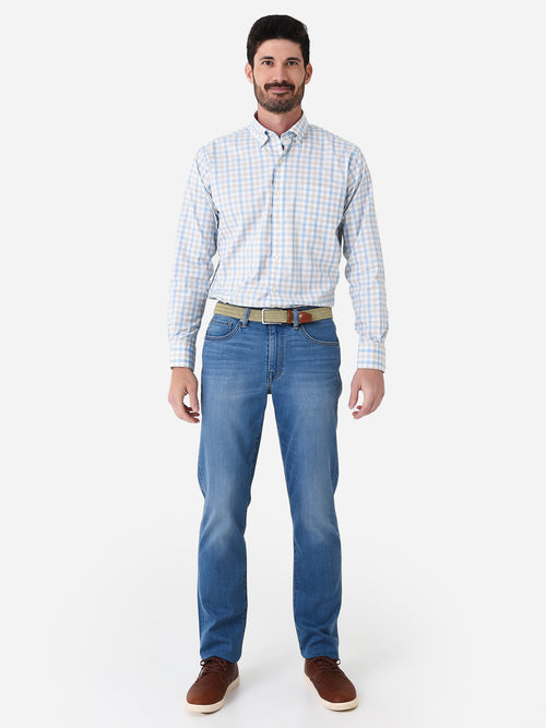 Peter Millar Crown Men's Mackinac Cotton-Stretch Sport Shirt