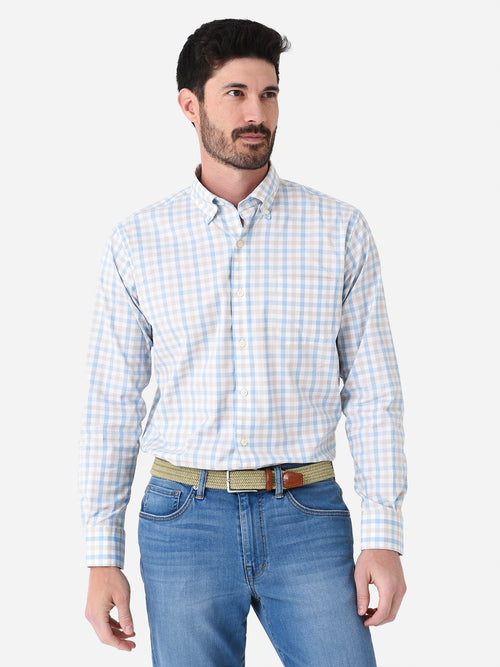 Peter Millar Crown Men's Mackinac Cotton-Stretch Sport Shirt