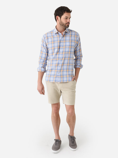 Peter Millar Crown Men's Macaw Cotton Sport Shirt