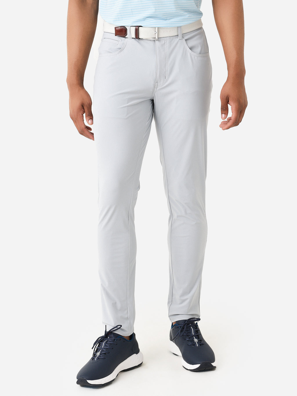 Peter Millar Crown Crafted Men's Bingham Performance Five-Pocket Pant - Saint Bernard