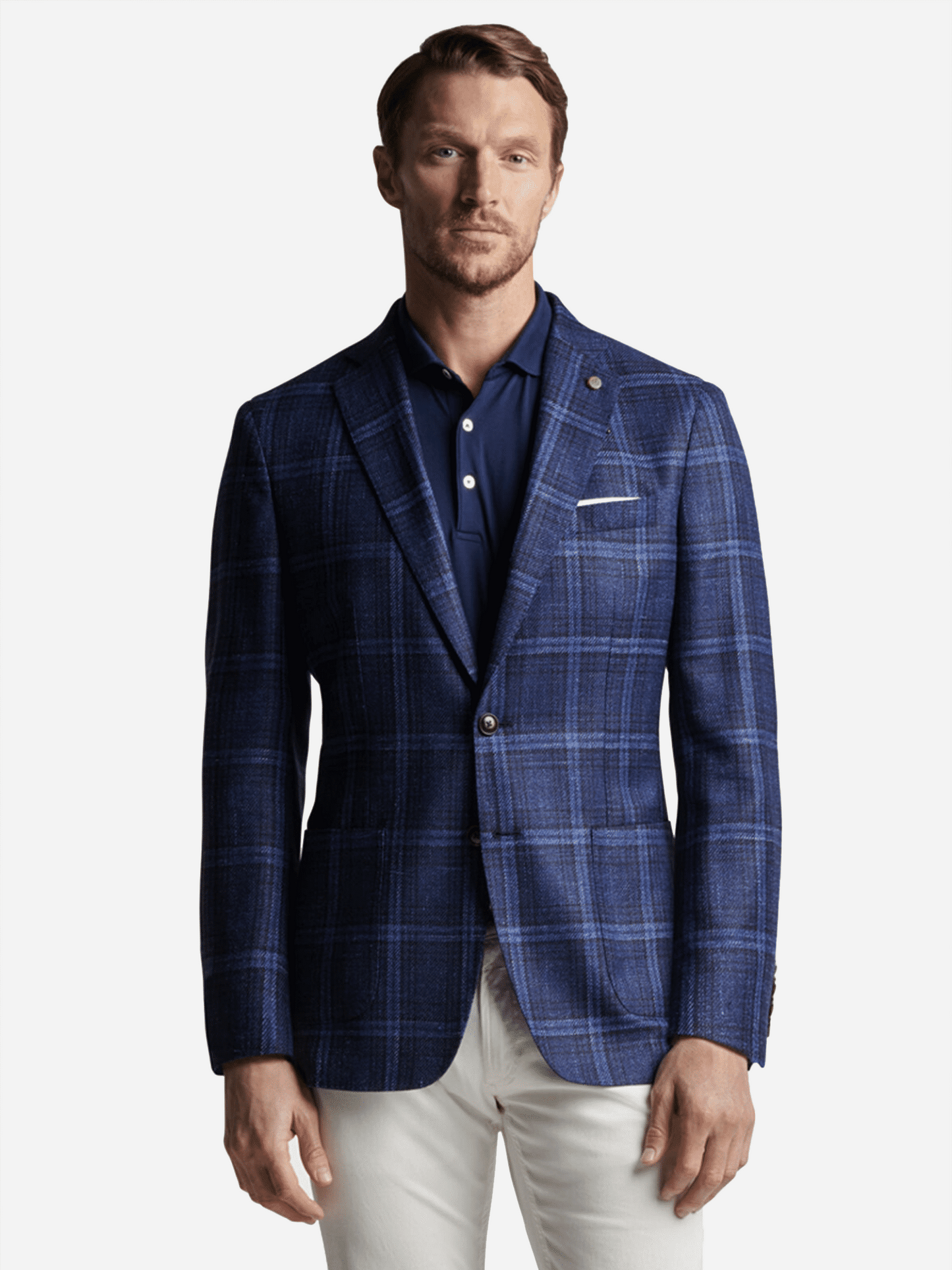 Peter Millar Crown Crafted Men's Nags Plaid Soft Jacket