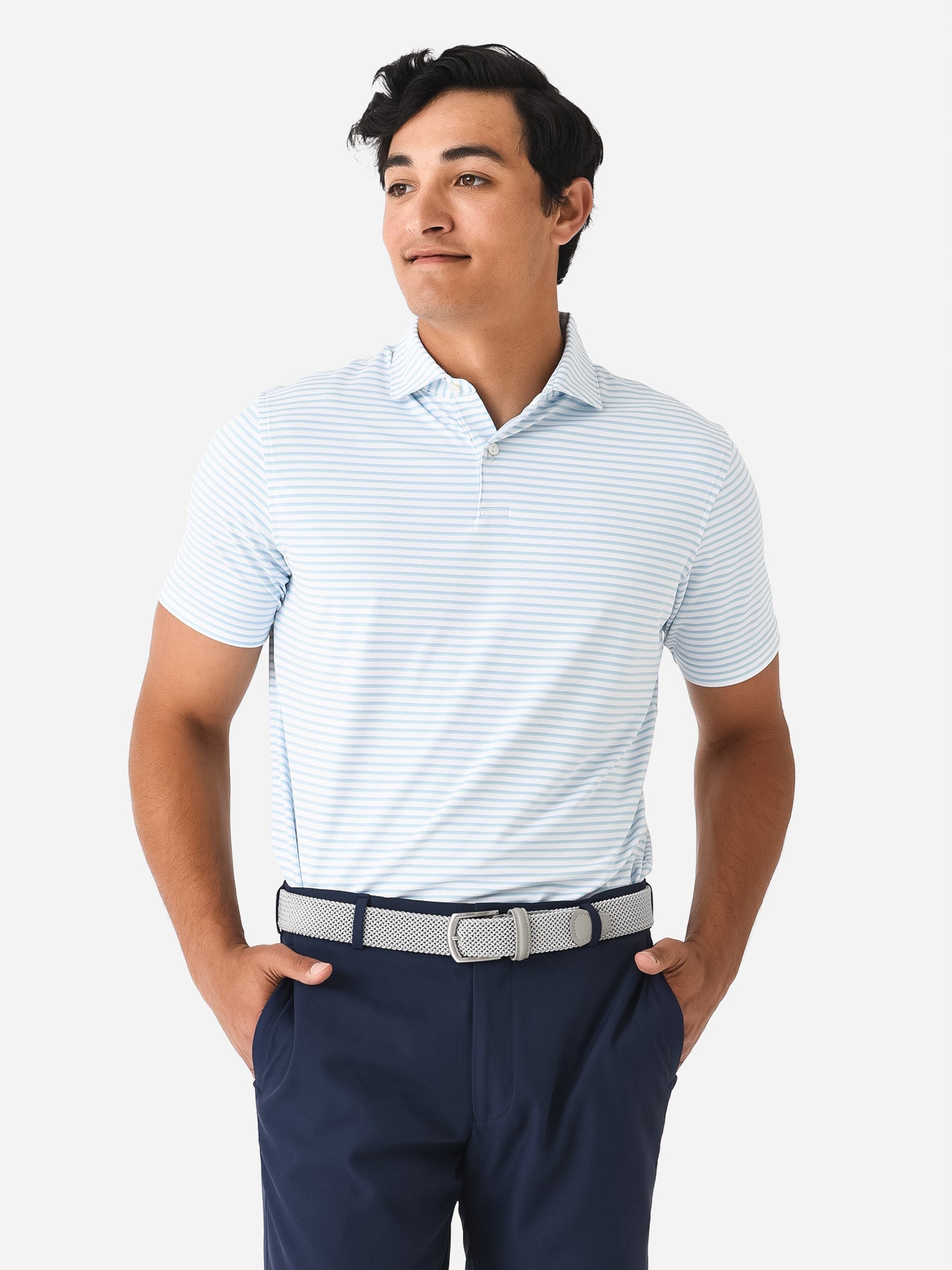 Peter Millar Crown Crafted Men's Flynn Performance Jersey Polo