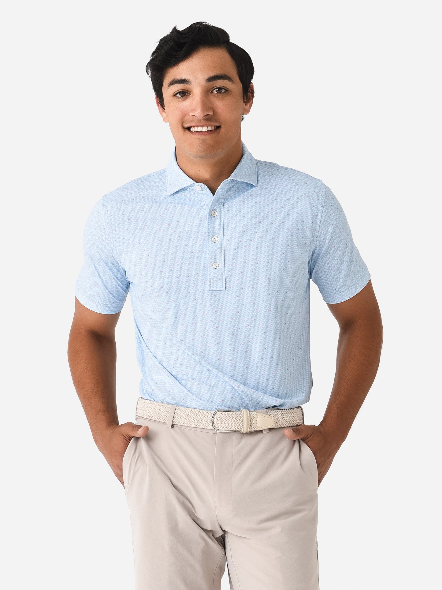 Peter Millar Crown Crafted Men's Speakeasy Special Performance Jersey Polo