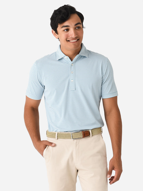 Peter Millar Crown Crafted Men's Mood Performance Mesh Polo