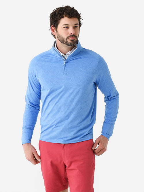 Peter Millar Crown Crafted Men's Stealth Performance Quarter-Zip