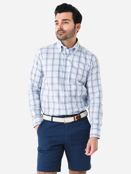 Peter Millar Crown Crafted Men's Caspian Cotton Sport Shirt