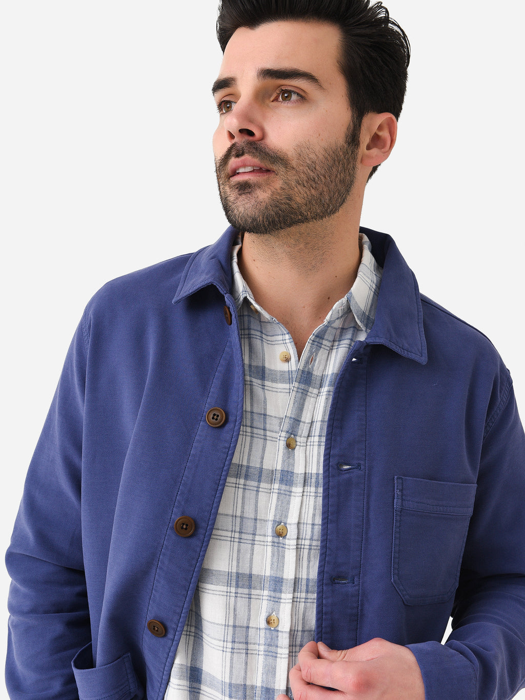 Peter Millar Crown Men's Coastline Chore Coat - Saint Bernard