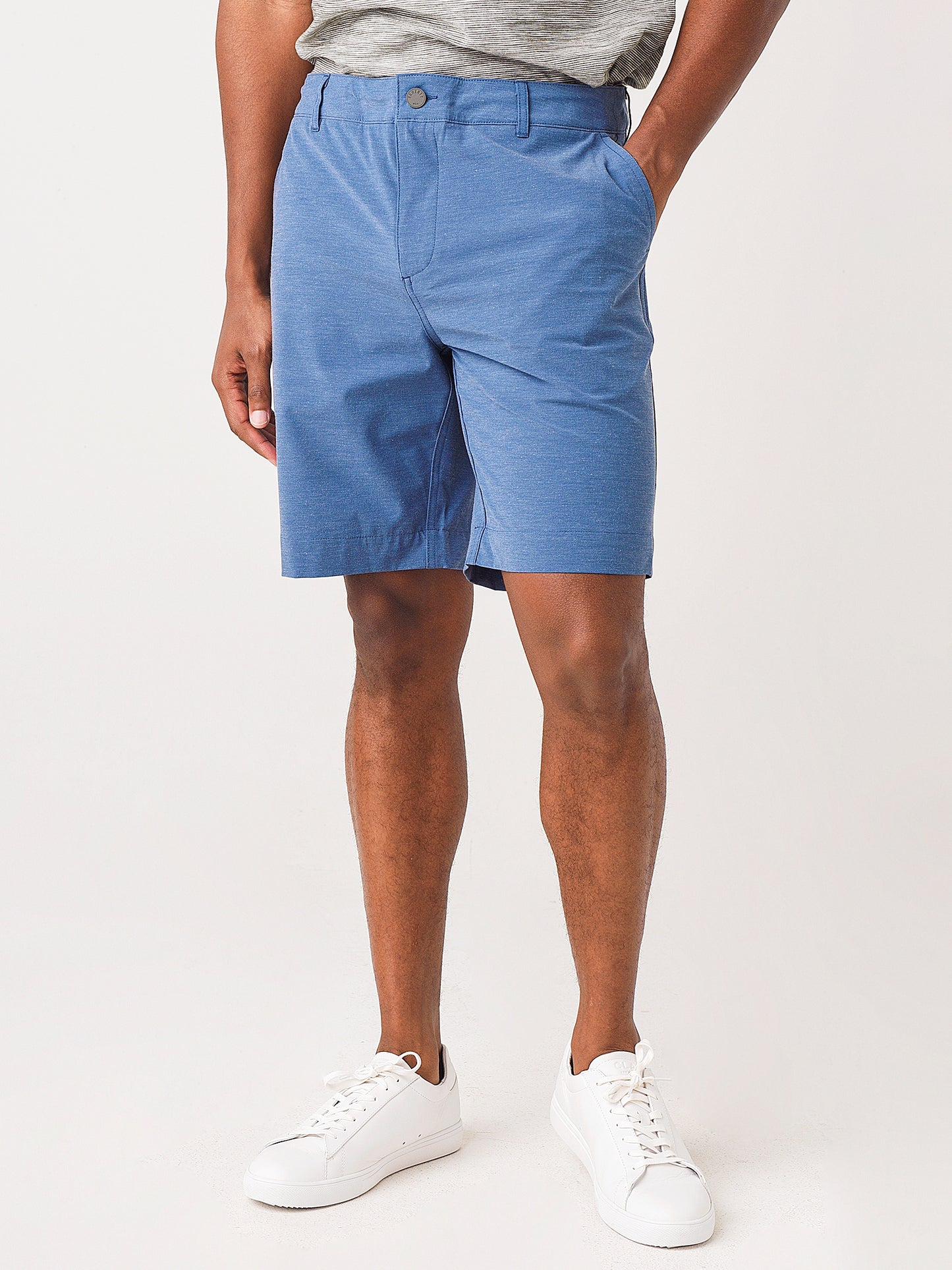 Faherty brand Men's Belt Loop All Day Short - Saint Bernard