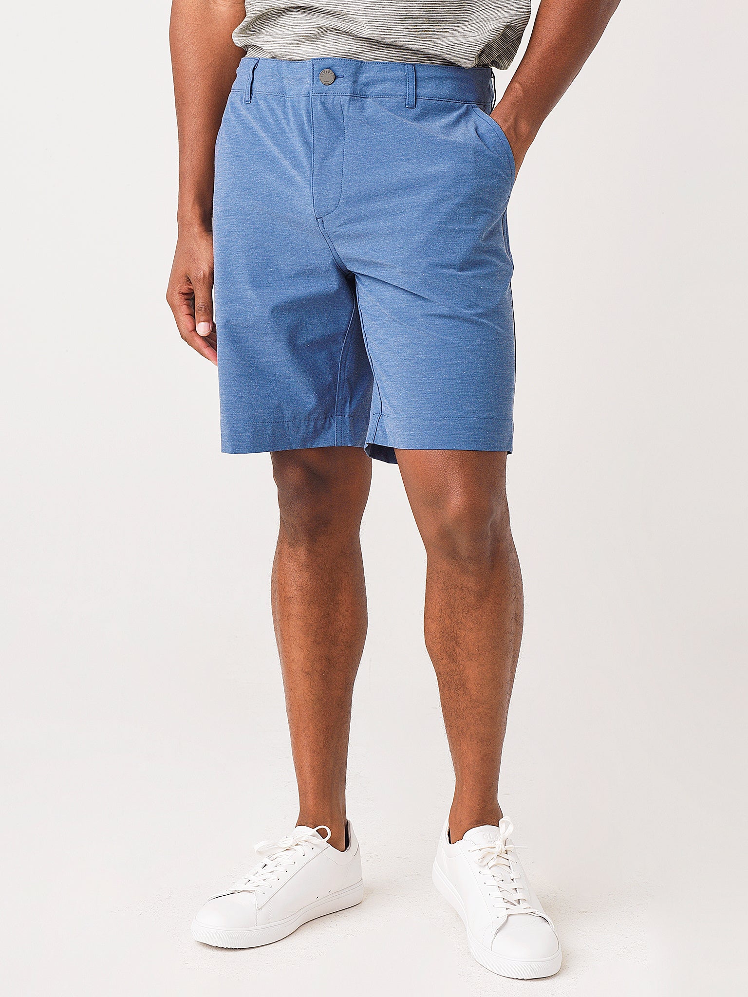 Faherty brand Men's Belt Loop All Day Short - Saint Bernard