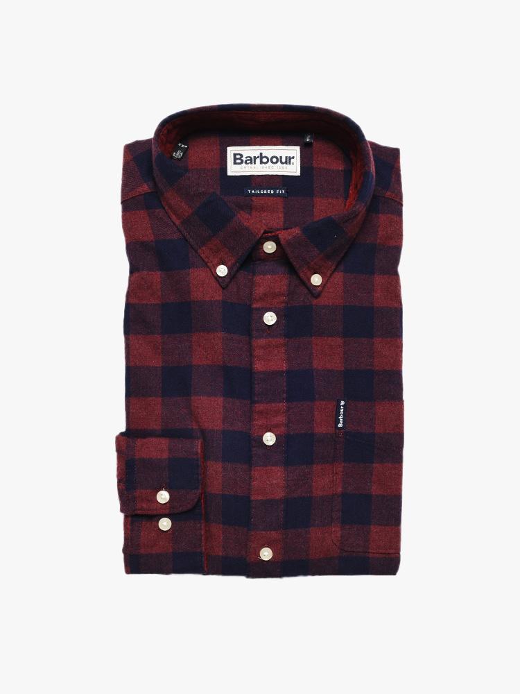 Barbour Gingham 14 Tailored Fit Shirt - Saint Bernard