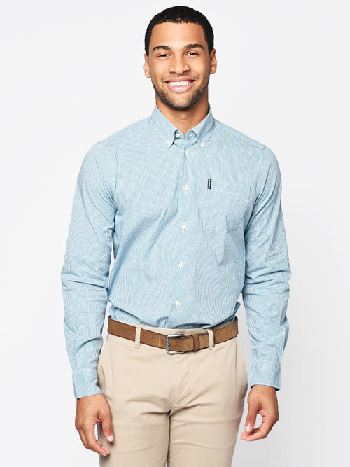 Barbour Men's Gingham 10 Tailored Fit Shirt